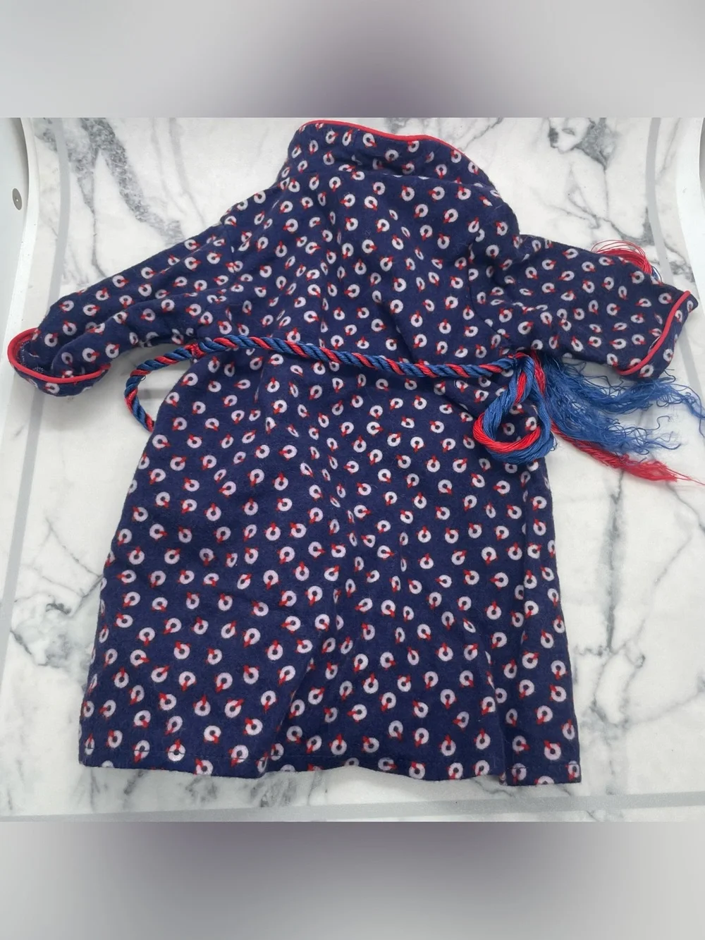 American Girl Doll  Pleasant Company Molly's Robe *Damaged Tie*